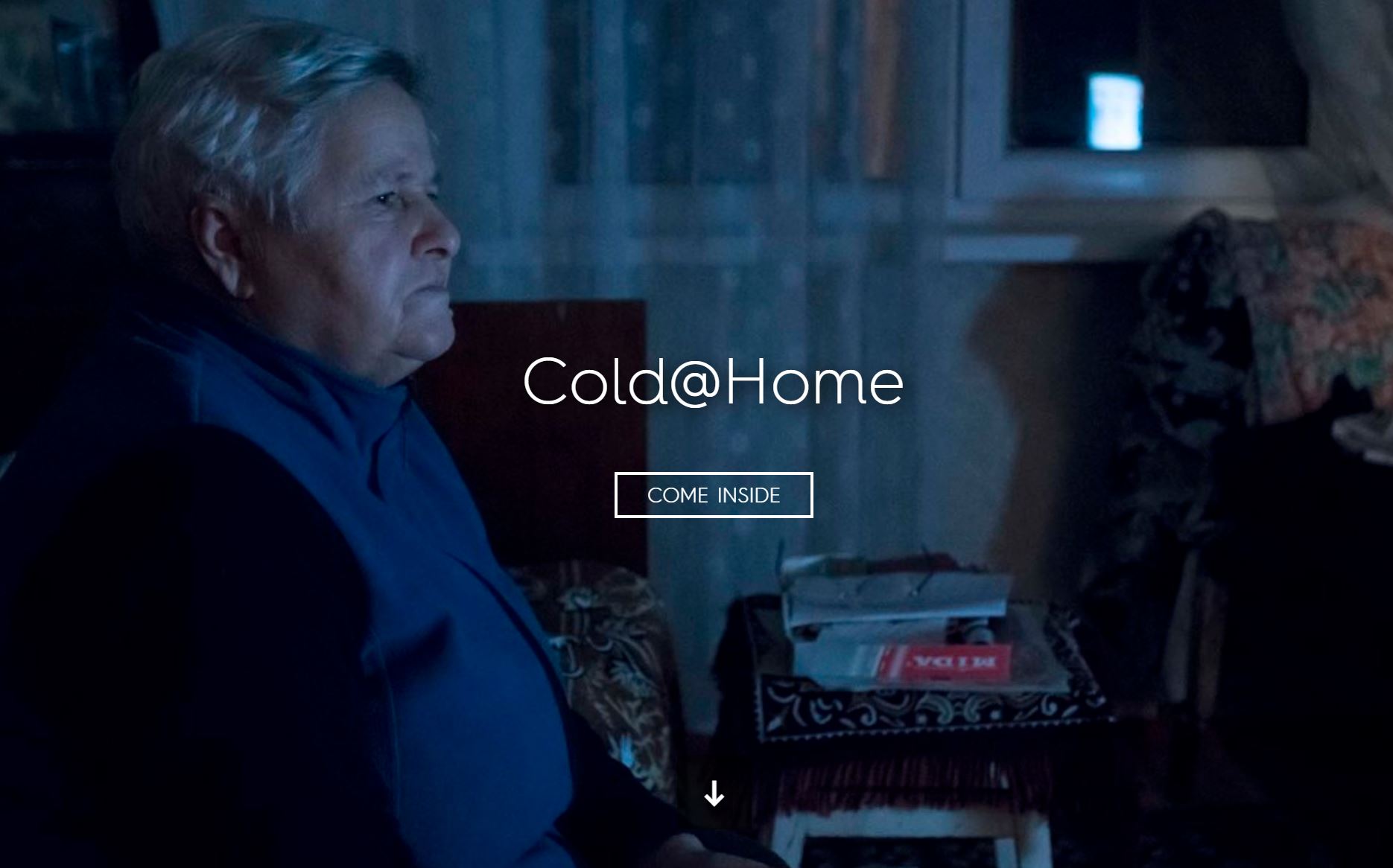 A pensioner in Ukraine copes with skyrocketing energy prices.