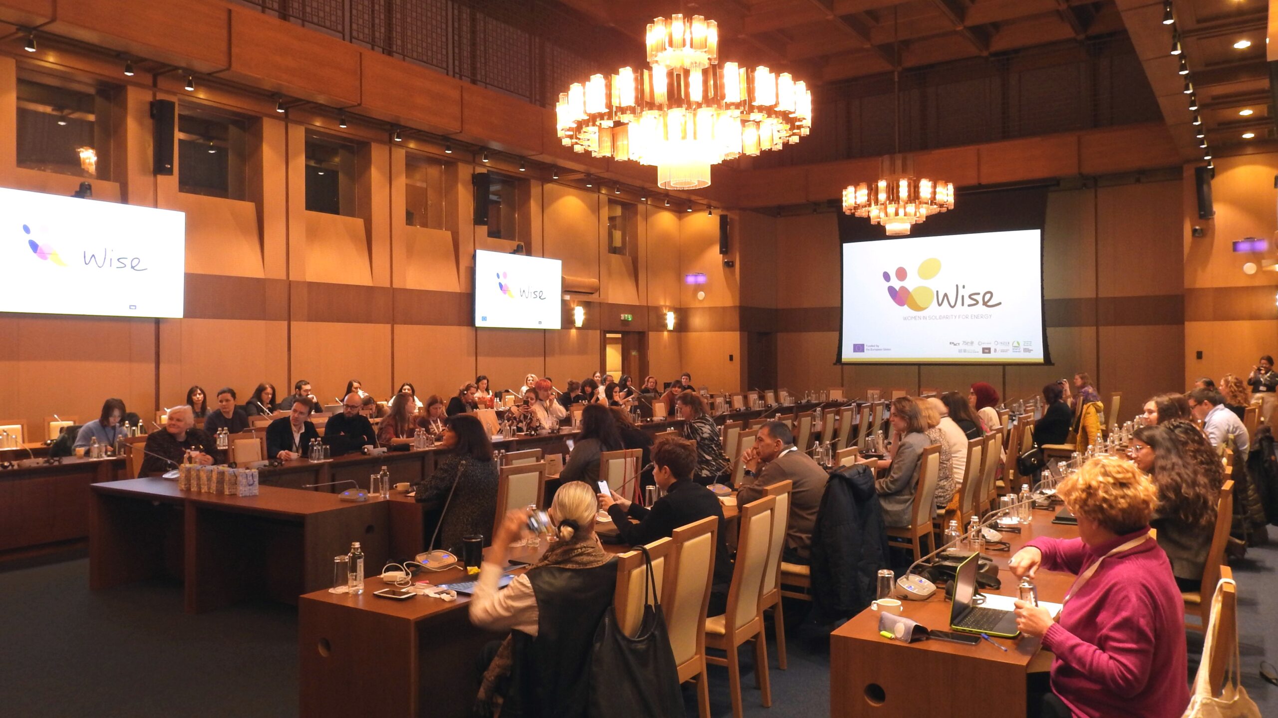 Participants at the WISE Pan-European Conference, 6 Deceber 2024, Sofia, Bulgaria